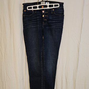 J.Crew New 9” Toothpick Jeans SZ 26